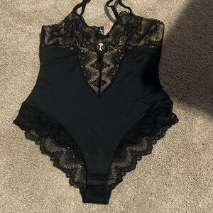 Black Lace Bodysuit Shapewear